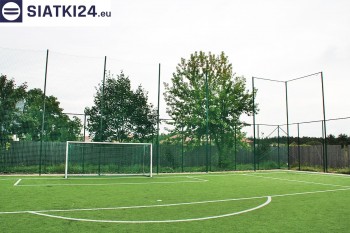 Siatki Łęczyca - Tu zabezpieczysz ogrodzenie boiska w siatki; siatki polipropylenowe na ogrodzenia boisk. dla terenów Łęczycy